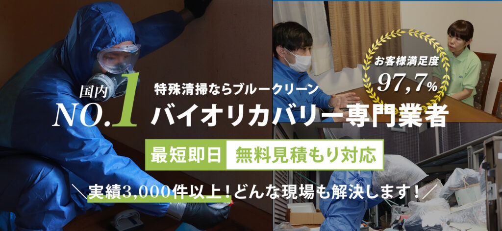 ブルークリーンが徹底解決のバナー画像