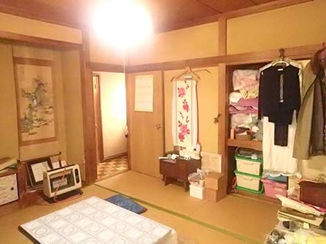 一軒家で遺品整理を行った事例【東京都国立市】 Before