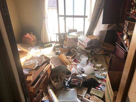 病院で亡くなった方の遺品整理【東京都大田区】 Before