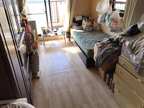 数か月も掃除されなかった汚部屋を清掃した事例【東京都台東区】 After