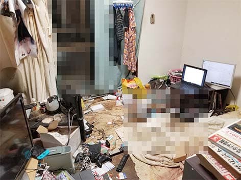 【千葉県我孫子市】孤独死による腐敗臭と汚染に対応した特殊清掃と原状回復の施工事例 Before
