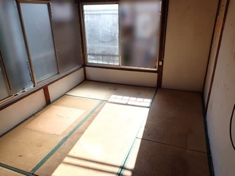 孤独死が起きて血液と汚物が散らばった部屋の特殊清掃【東京都大田区】 After