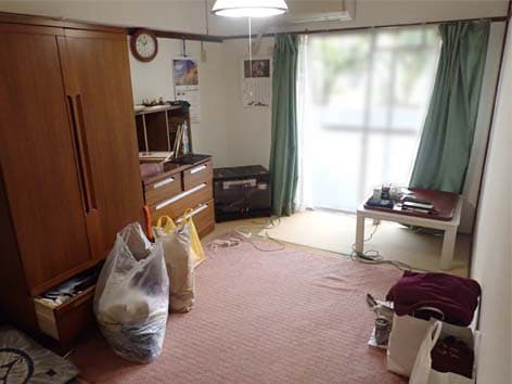 家族の入院に伴って退去するマンションの清掃【埼玉県三郷市】 Before