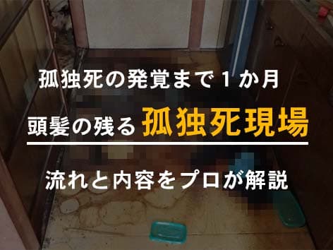 孤独死の発見が遅れて隣室までウジ虫が発生した現場の特殊清掃【千葉県木更津市】