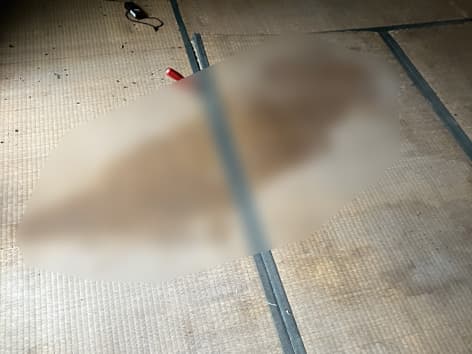 築60年の空室で発生した孤独死現場の特殊清掃【川崎市川崎区】 Before