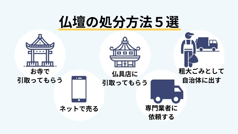 仏壇の処分方法５選