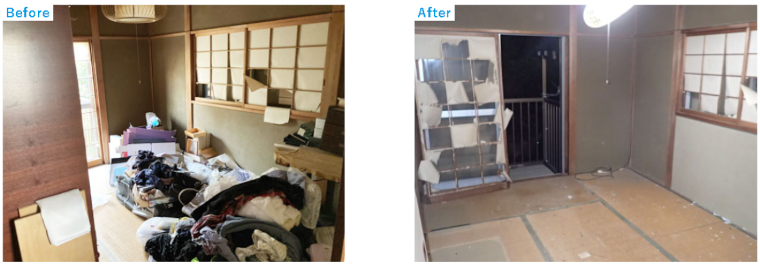 空き家整理の参考事例②