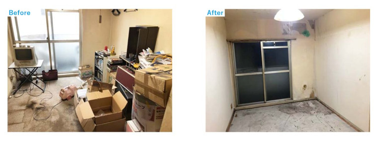 1Rの孤独死現場清掃｜145,000円