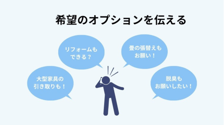 オプション作業の追加費用