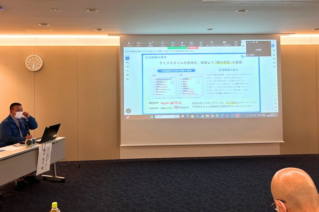 大森医師会 在宅医療相談窓口主催「第5回地域包括ケアの会」で特殊清掃の実態を講演する鈴木亮太